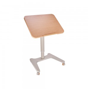 pneumatic foldable adjustable desk-1